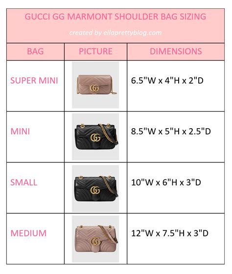 gucci marmont handbag sizes|Gucci Marmont bag small size.